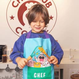 Chefclub Kochschürze für Kinder | Blau