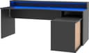FORTE Gamingtisch Tezaur | Schwarz 2