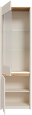 FORTE Oak Squere Vitrine | Beige 4