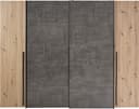 FORTE Kleiderschrank Narago | Mehrfarbig 5