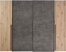 FORTE Kleiderschrank Narago | Mehrfarbig