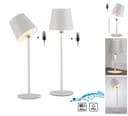 JUST LIGHT LED Tischleuchte BOTERIA | Weiß