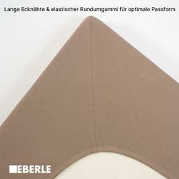 bellana Spannbettlaken | Grau