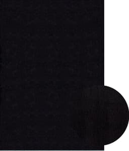 merinos Teppich Loft 37 | Schwarz