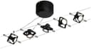 Paulmann LED Deckenleuchte Mac II | Schwarz