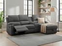 OTTO home Ecksofa NAPORI Multimediasofa | Grau