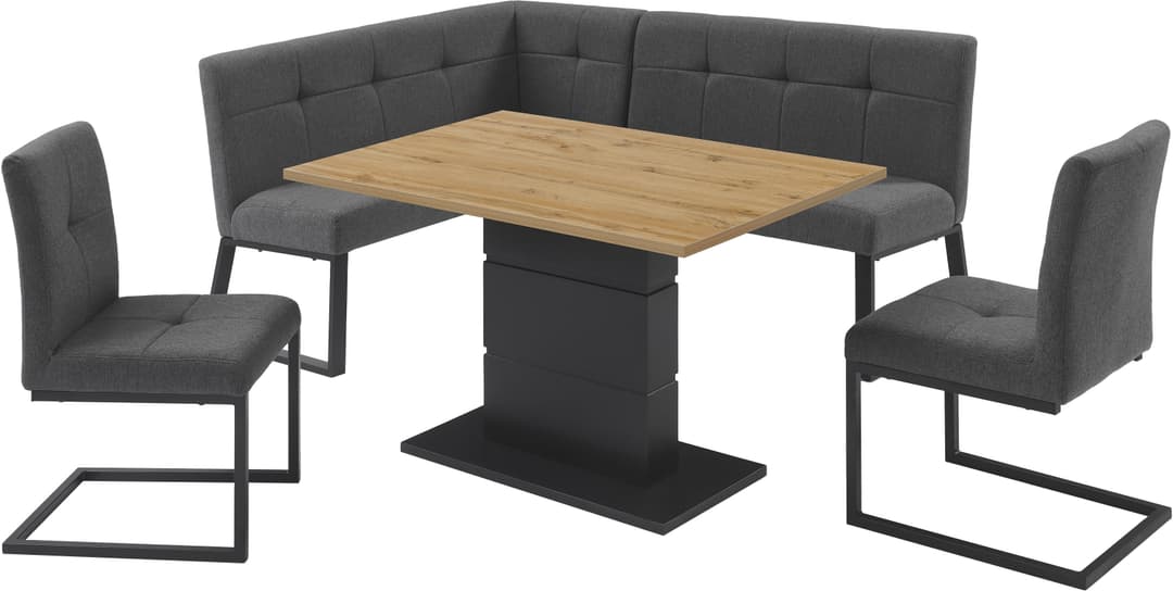 OTTO home Eckbank Geranie | Grau