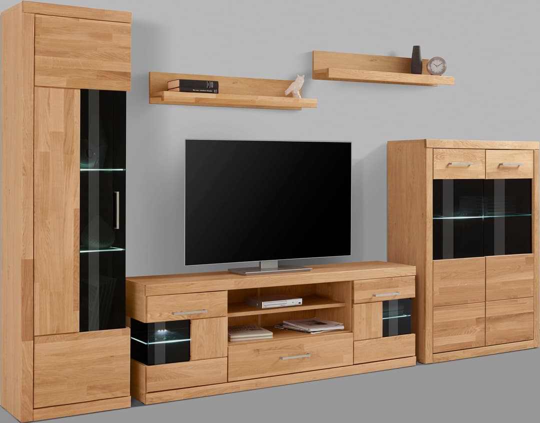 OTTO home Wohnwand Ribe | Holztöne