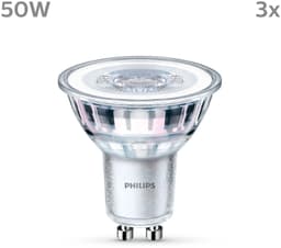Philips Hue LED-Leuchtmittel LED classic Lampe 50W GU10 kaltweiß