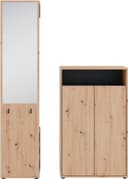 byLIVING Garderoben-Set Lyon | Holztöne 3