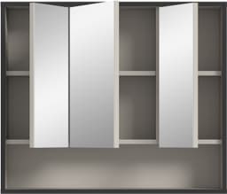 welltime Spiegelschrank Locri | Braun