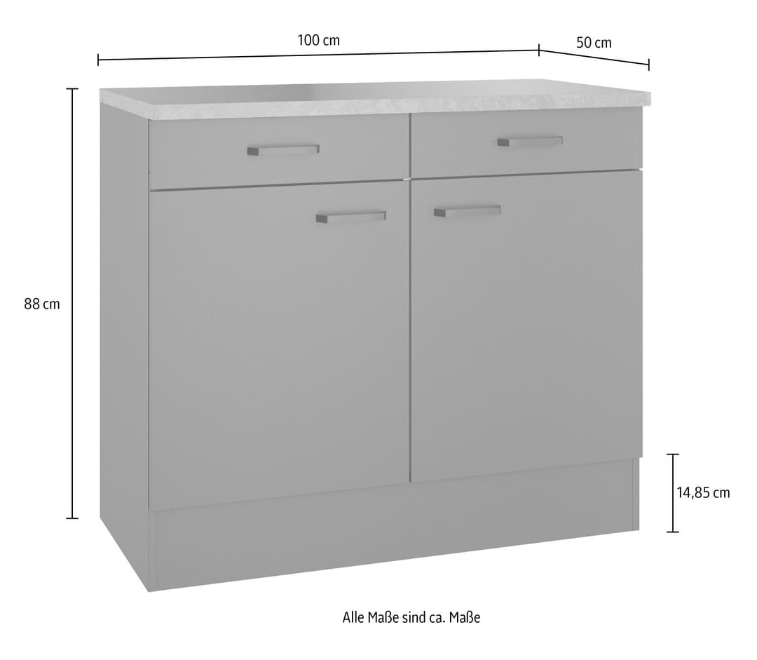 OPTIFIT OPTImulti Unterschrank | Weiß