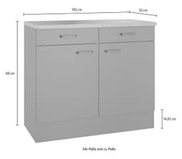 OPTIFIT OPTImulti Unterschrank | Weiß