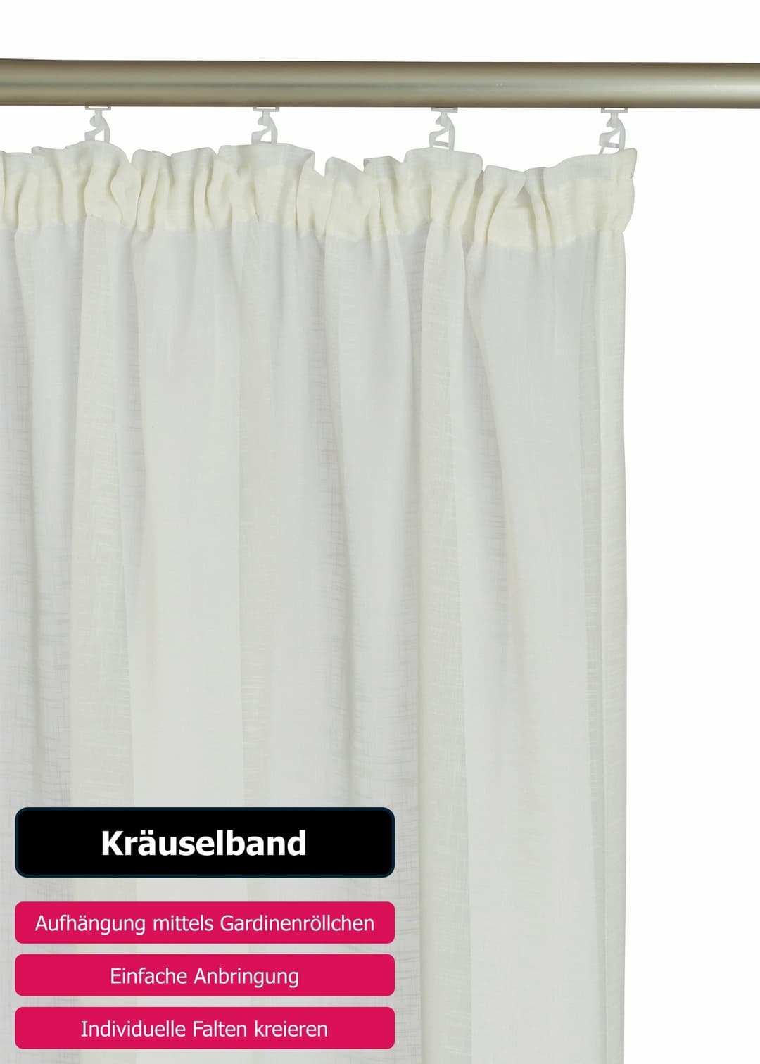 OTTO home Gardine REGINA | Beige