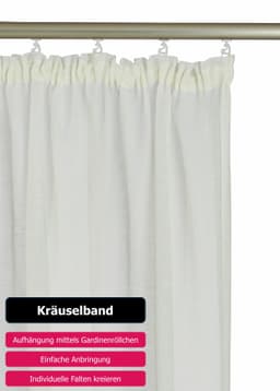 OTTO home Gardine REGINA | Beige