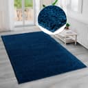 Bruno Banani Shaggy Soft Hochflor-Teppich | Blau