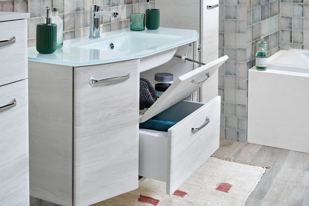 Saphir Quickset 936 Waschtisch | Holztöne
