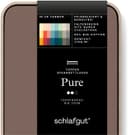 Schlafgut Spannbettlaken PURE TOPPER | Braun 5