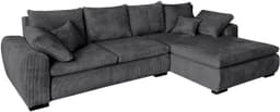 Home affaire Ecksofa Cara Mia L-Form | Grau