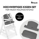 Hauck Highchair Pad Select Muslin | Grau 2