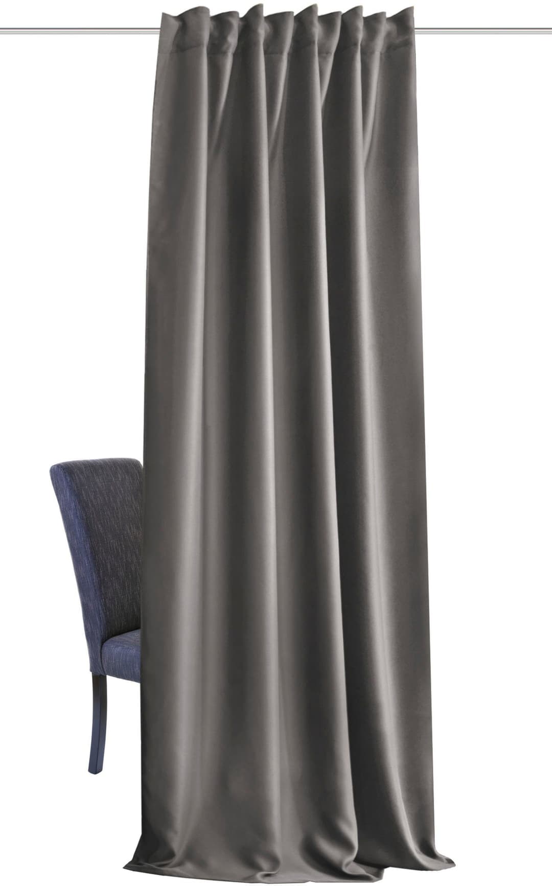 Home Basics Vorhang ACUSTICO | Grau
