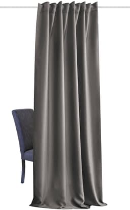 Home Basics Vorhang ACUSTICO | Grau