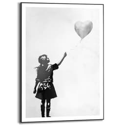 Reinders! Bild mit Rahmen Balloon Girl | Schwarz