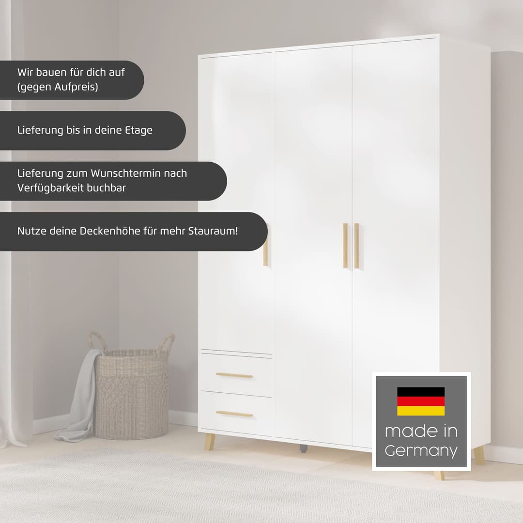 rauch SHINJO Drehtürenschrank | Grau
