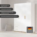 rauch SHINJO Drehtürenschrank | Grau 3