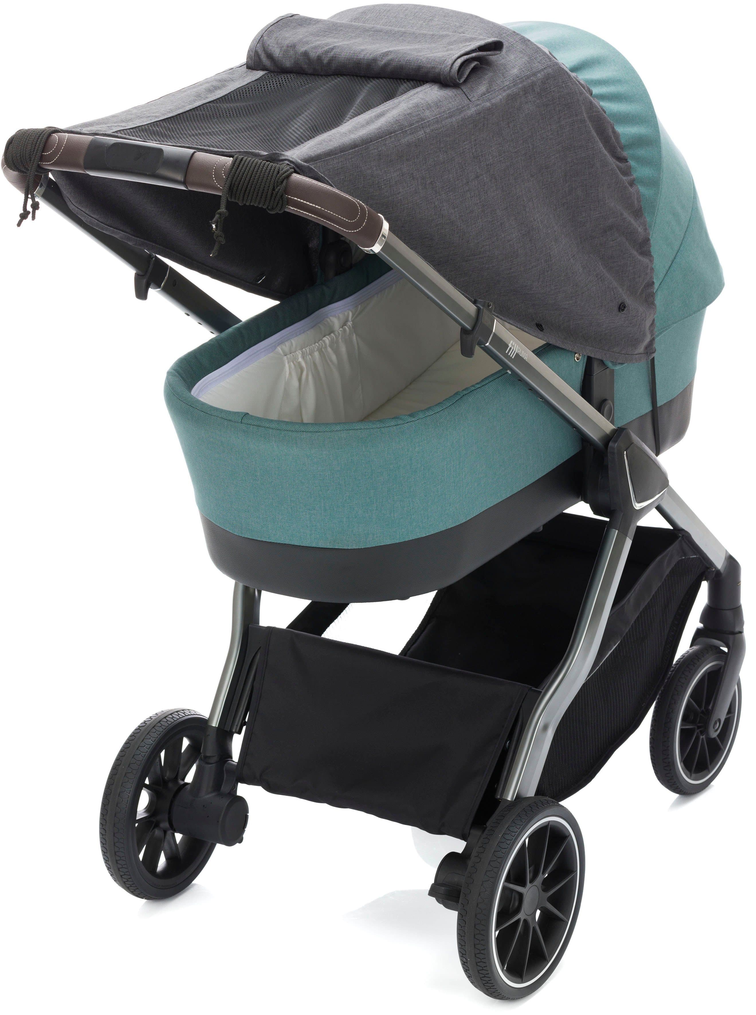 Fillikid Kinderwagen-Sonnenschutzhülle Sonnenschutz Deluxe | Grau