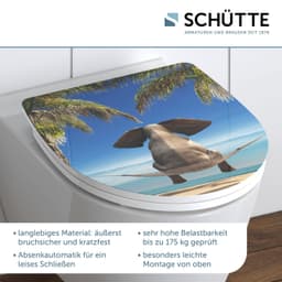 Schütte WC-Sitz Happy Elephant | Mehrfarbig