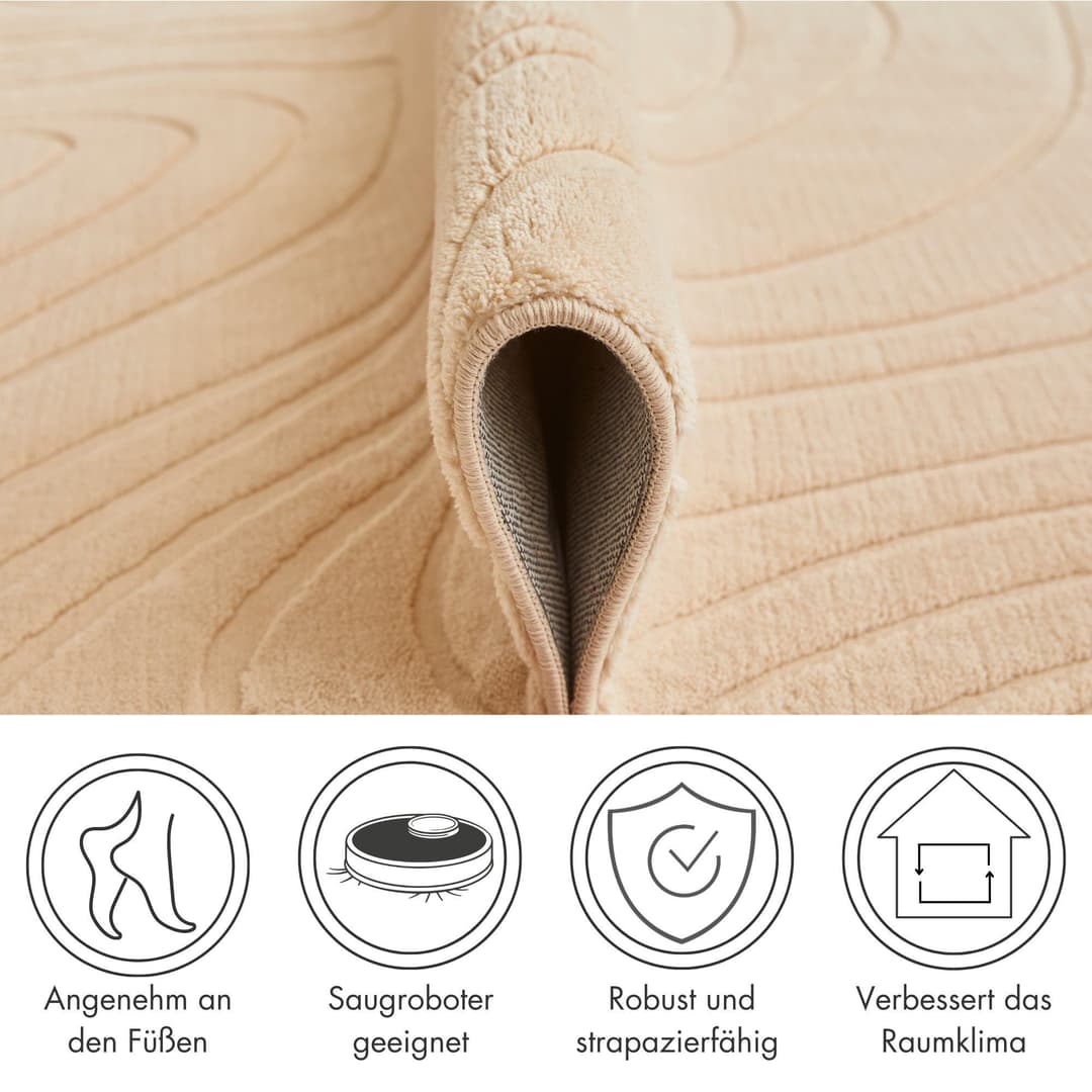 Andiamo Teppich Dale | Beige