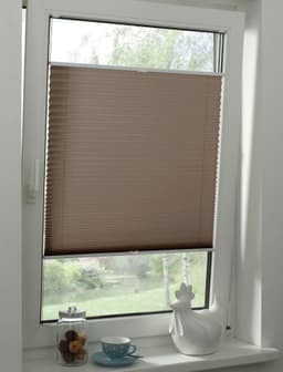 GARDINIA Plissee Concept Tageslicht | Braun
