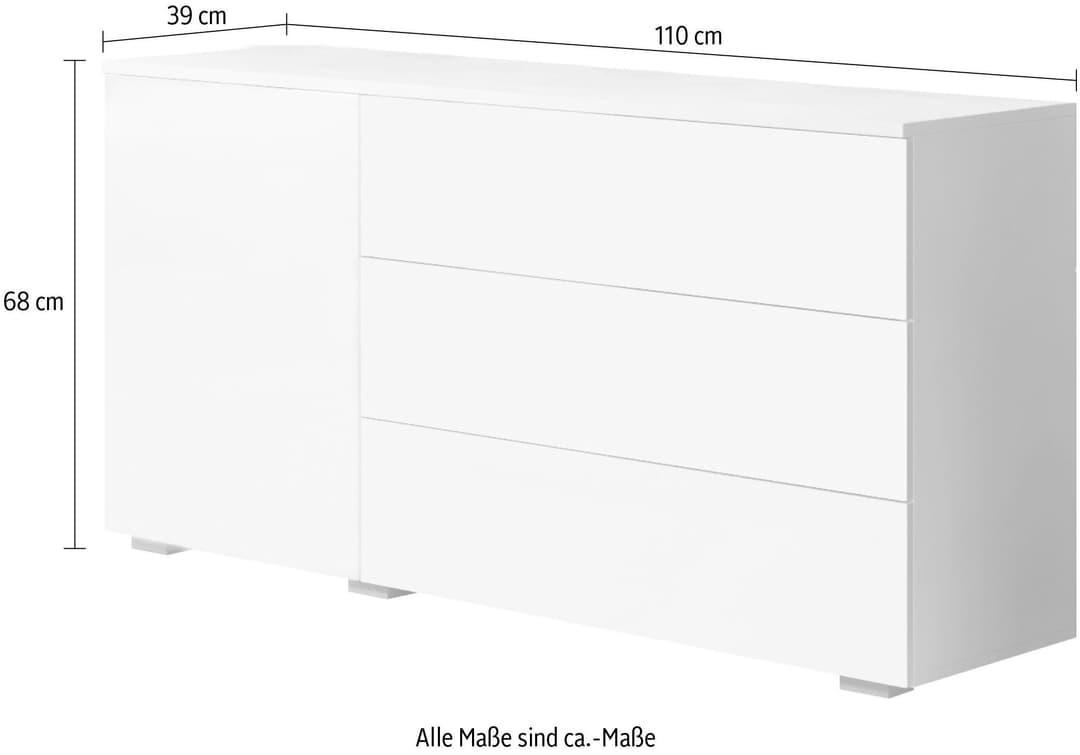 OTTO home Sideboard PARIS | Mehrfarbig