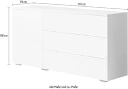 OTTO home Sideboard PARIS | Mehrfarbig