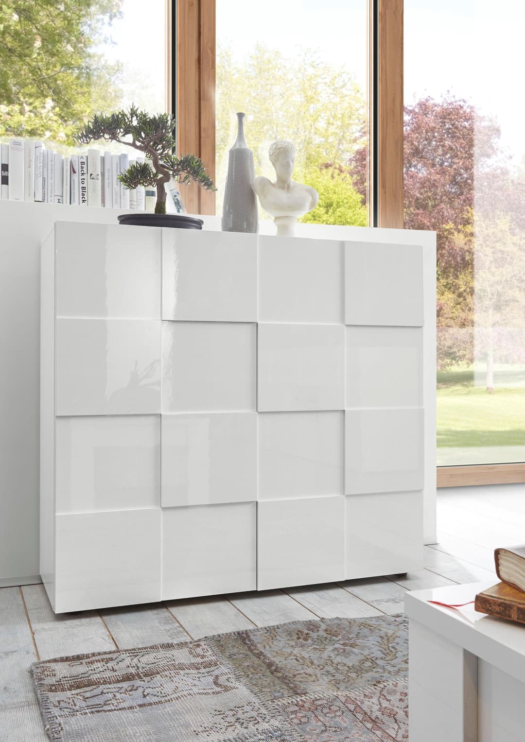 Home affaire Highboard Dama | Weiß