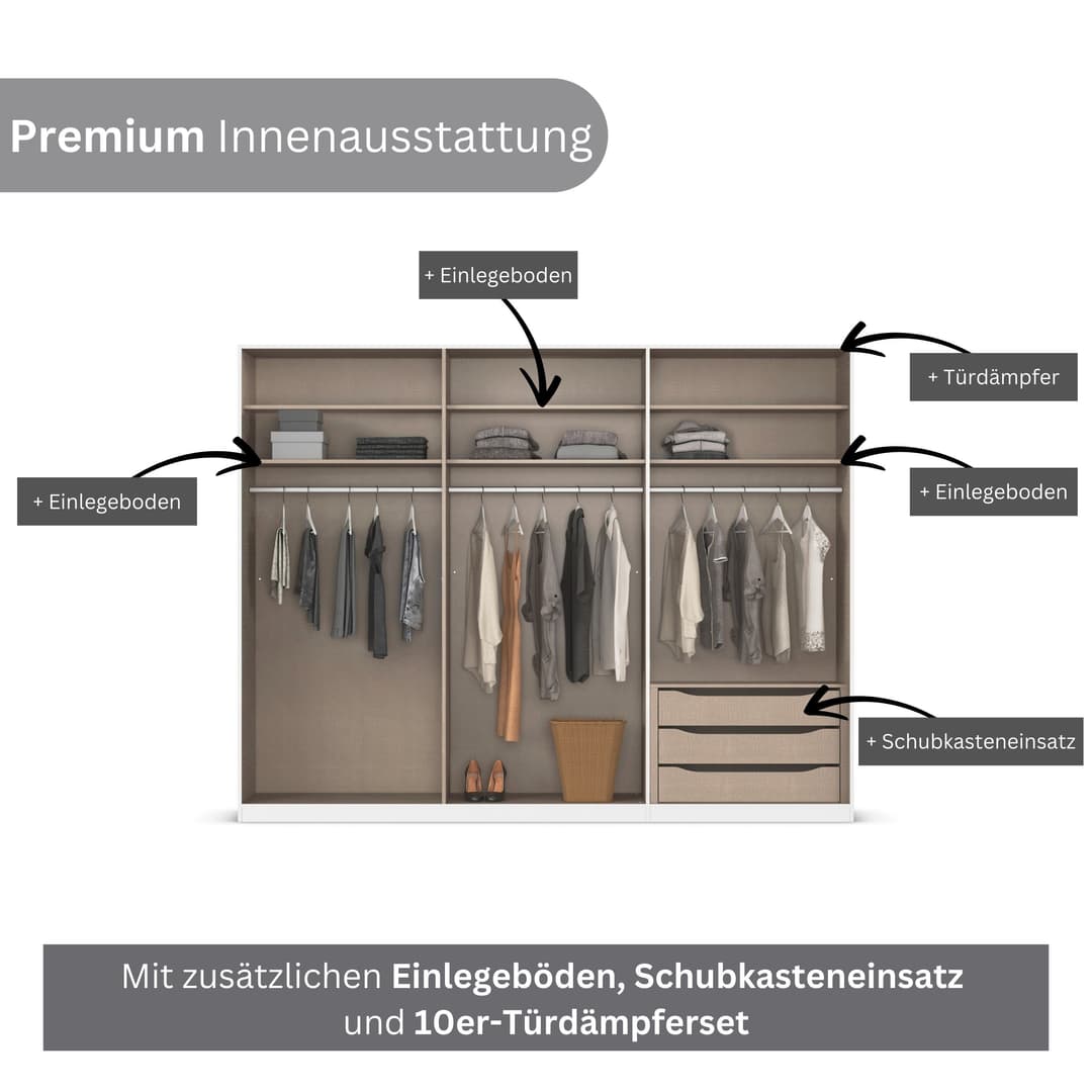 rauch Kleiderschrank AVOLA | Beige