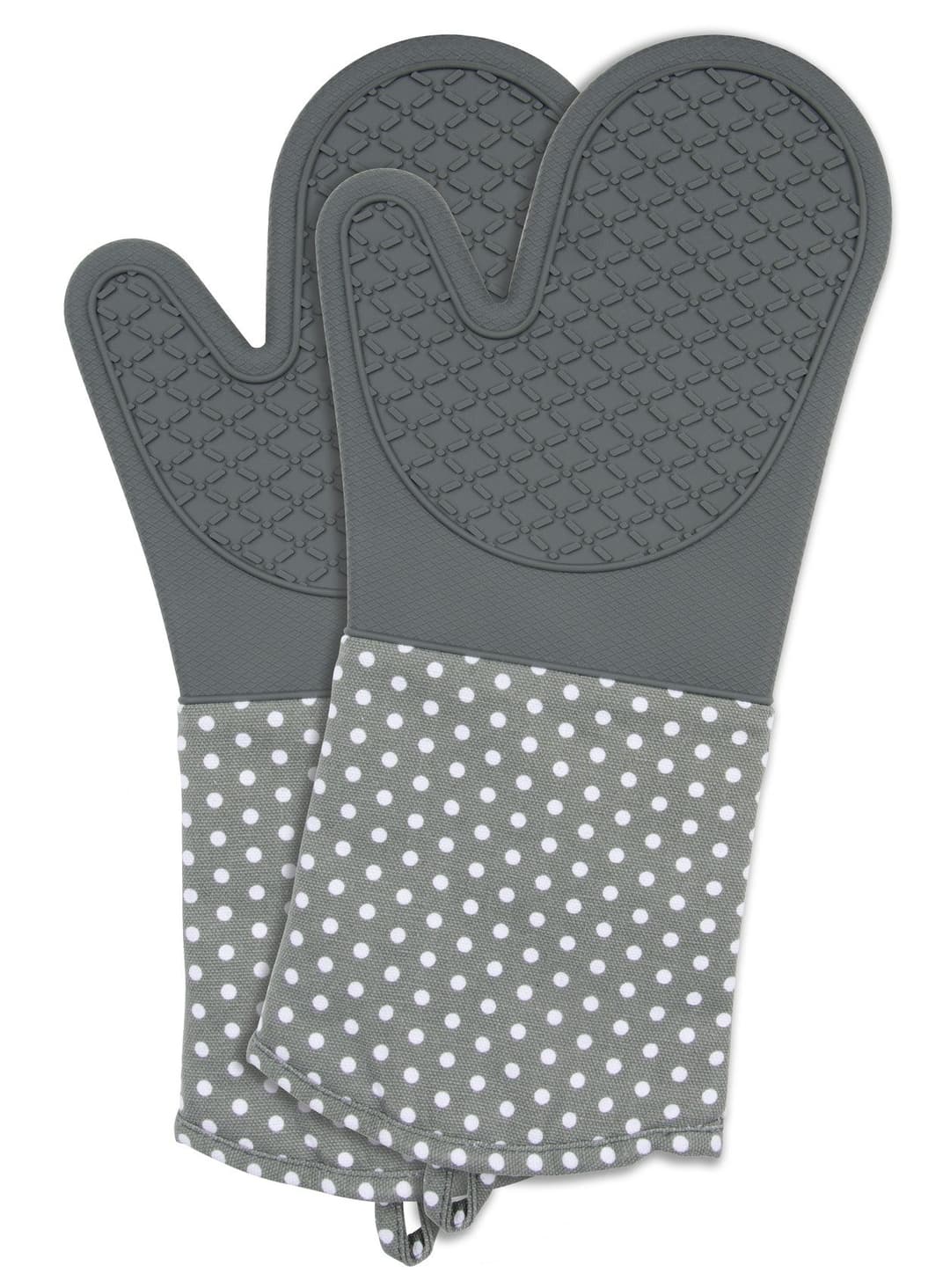 WENKO Topfhandschuhe Silikon | Grau