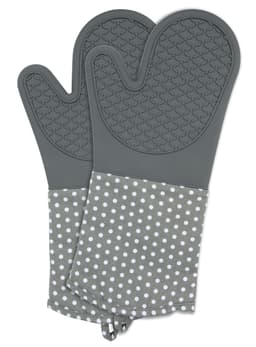 WENKO Topfhandschuhe Silikon | Grau