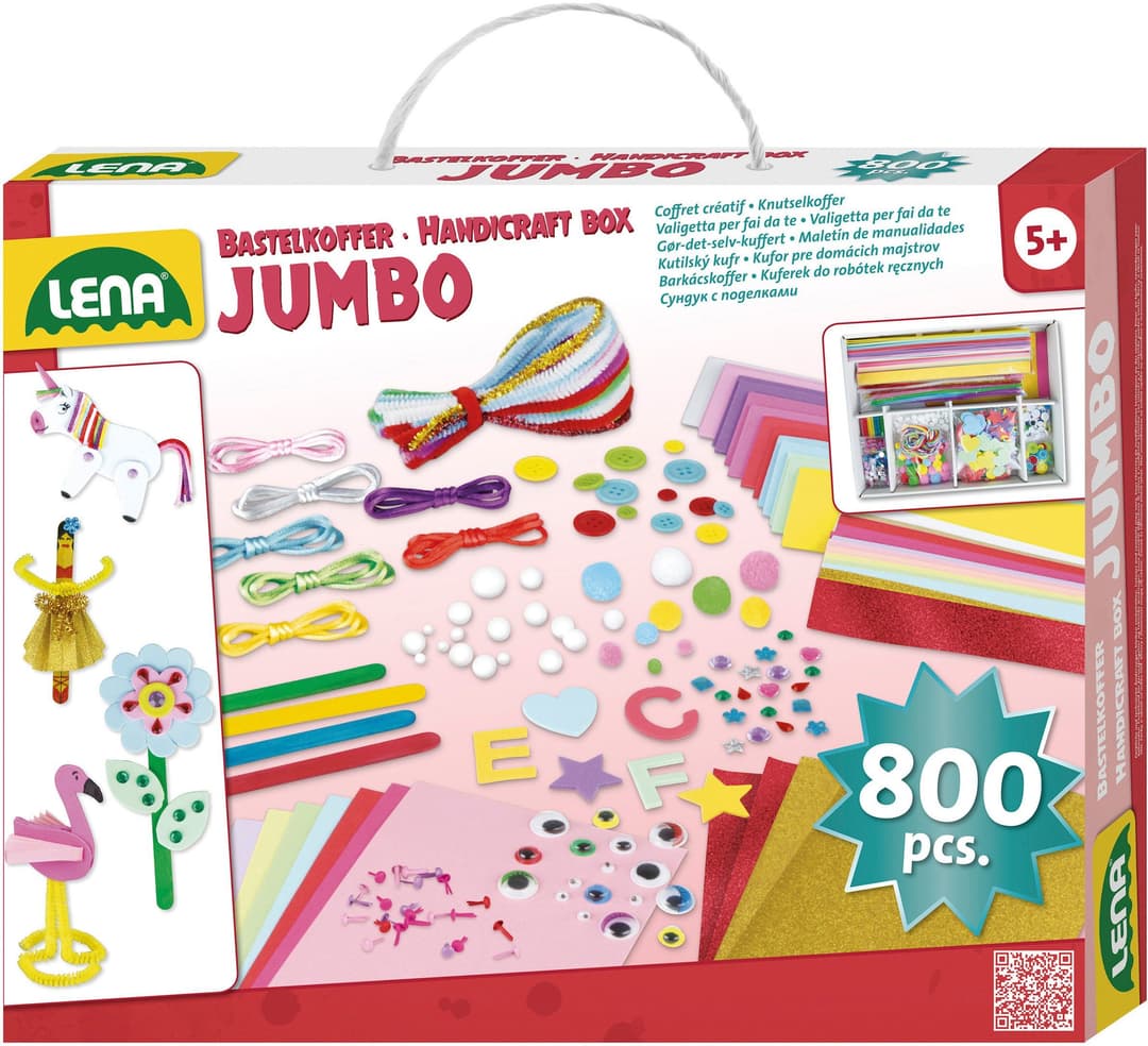 Lena Bastelkoffer Jumbo | Mehrfarbig