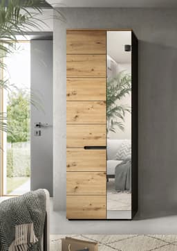 Home affaire Garderobenschrank REHAT | Grau