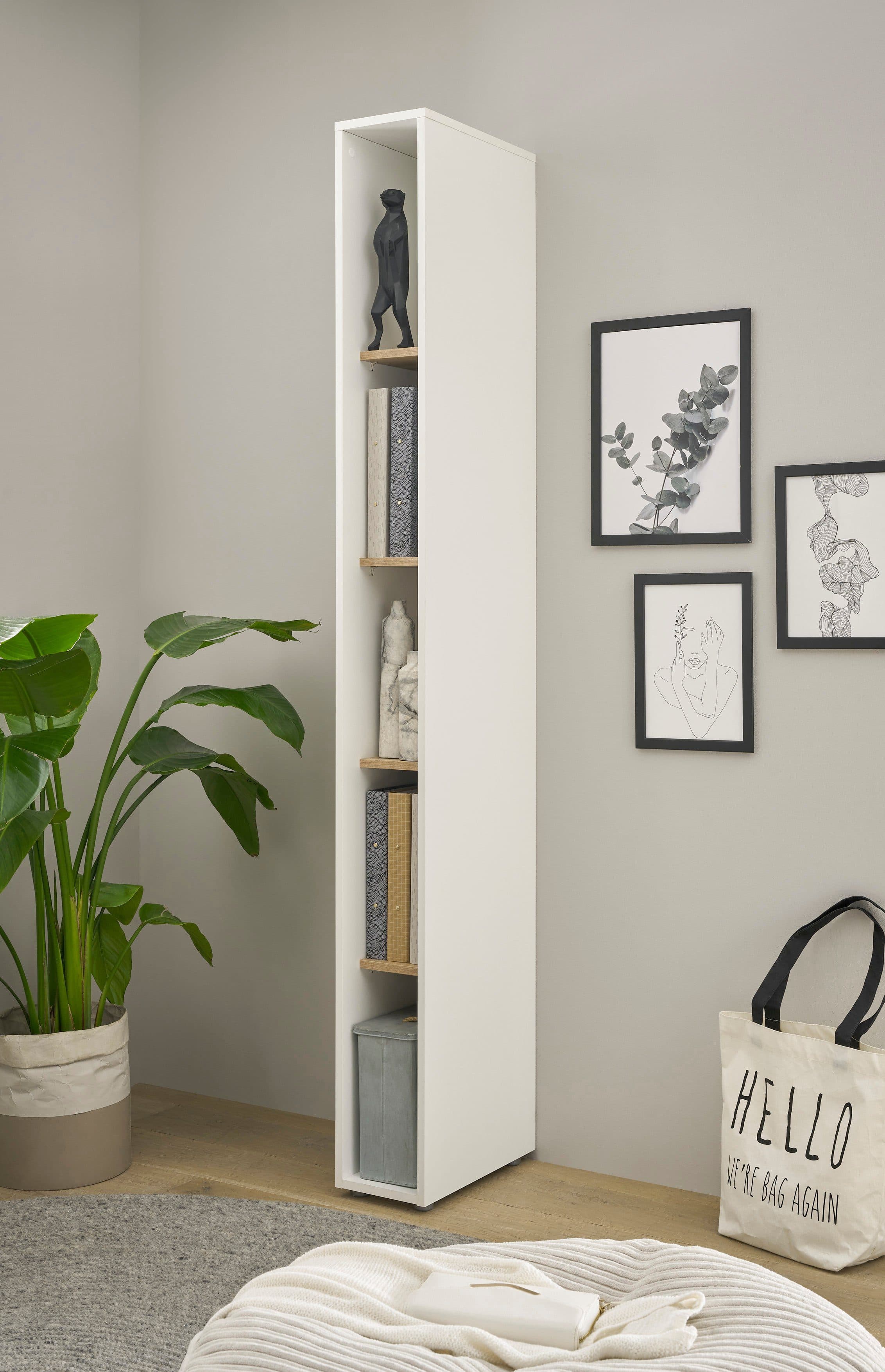 Home affaire Aktenregal CiTY/GiRON | Weiß