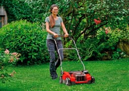 Einhell Akku-Vertikutierer / Lüfter GE-SC 36/35 Li - Solo | Rot