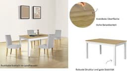 OTTO home Esstisch Olst | Holztöne