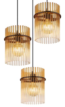 GLOBO LIGHTING Hängeleuchte GORLEY | Mehrfarbig