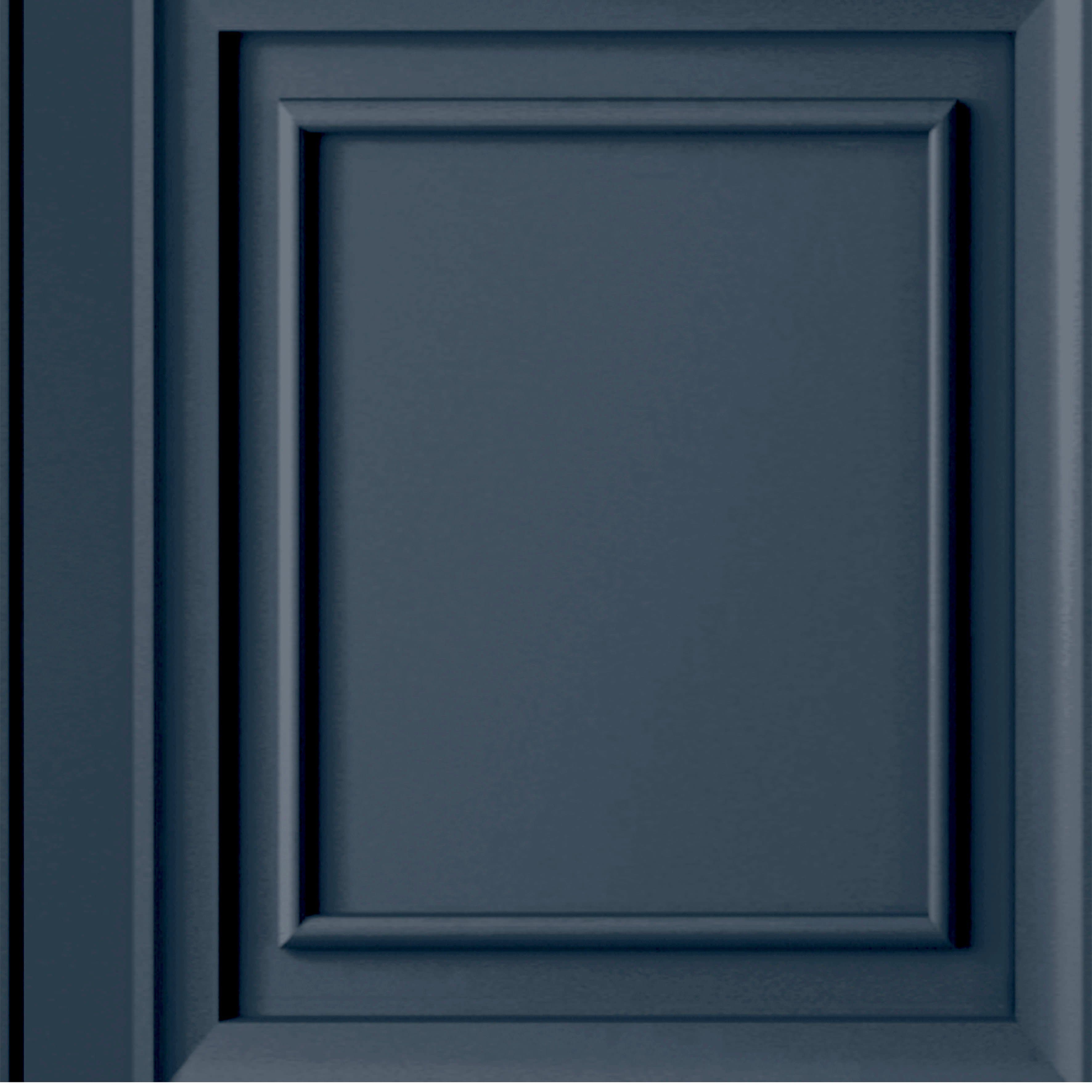 Laura Ashley Redbrook Wood Panel Dark Seaspray Vliestapete | Blau
