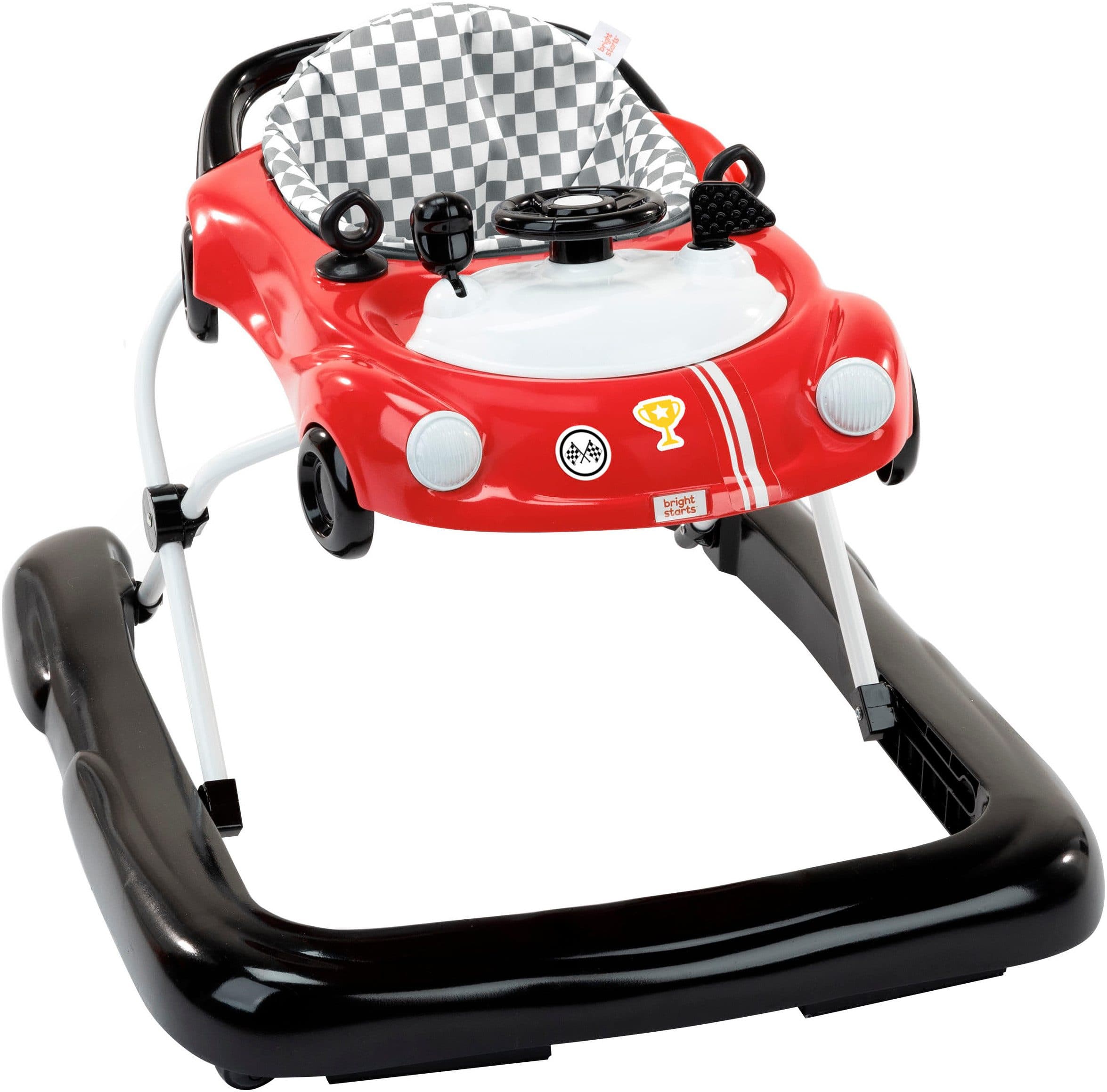 Bright Starts Lauflernhilfe Little Speedster™ 3-in-1 Car Walker – Rot