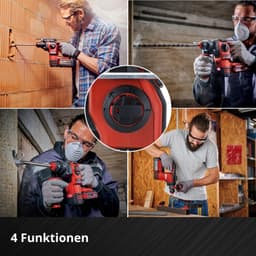 Einhell Akku-Bohrhammer HEROCCO 18/20 | Rot