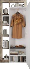 Home affaire Garderobenschrank Hamburg | Weiß 3