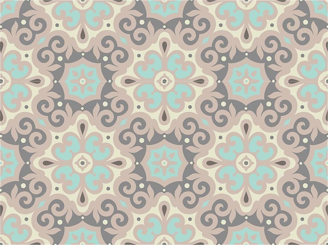Home affaire Fliesenaufkleber Ornamente | Mehrfarbig